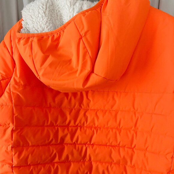 Calvin Klein Men's Hooded Quilted Coat with Sherpa Lining - Picture 7 of 11